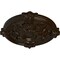 Ekena Millwork Hamilton Ceiling Medallion (Fits Canopies up to 3 3/4"), Hand-Painted Bronze, 17 3/8"OD x 1 3/4"P CM17HABZS - alternate 4